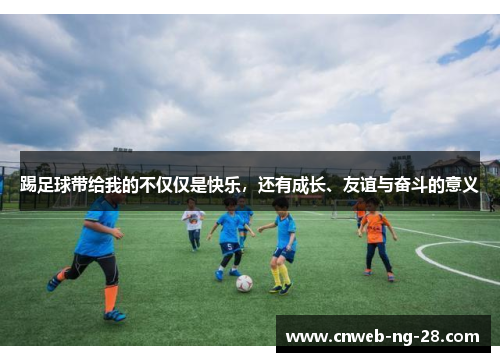 踢足球带给我的不仅仅是快乐，还有成长、友谊与奋斗的意义